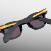 Sunglasses Model Zephirin in Blackbuck with Charcoal lenses from Jacques Marie Mage Héritage II collection