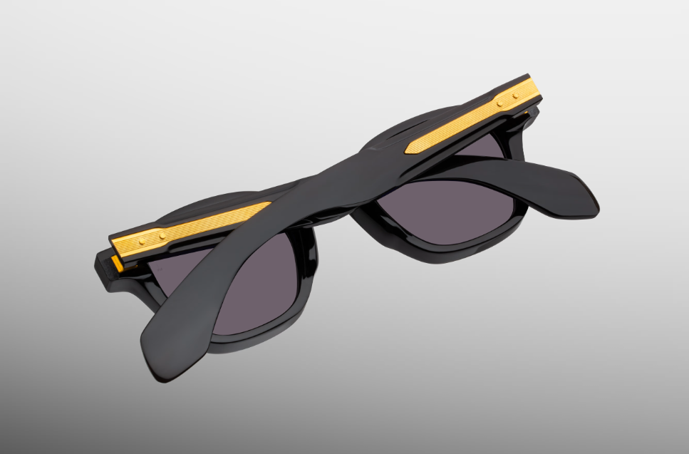Sunglasses Model Zephirin in Blackbuck with Charcoal lenses from Jacques Marie Mage Héritage II collection