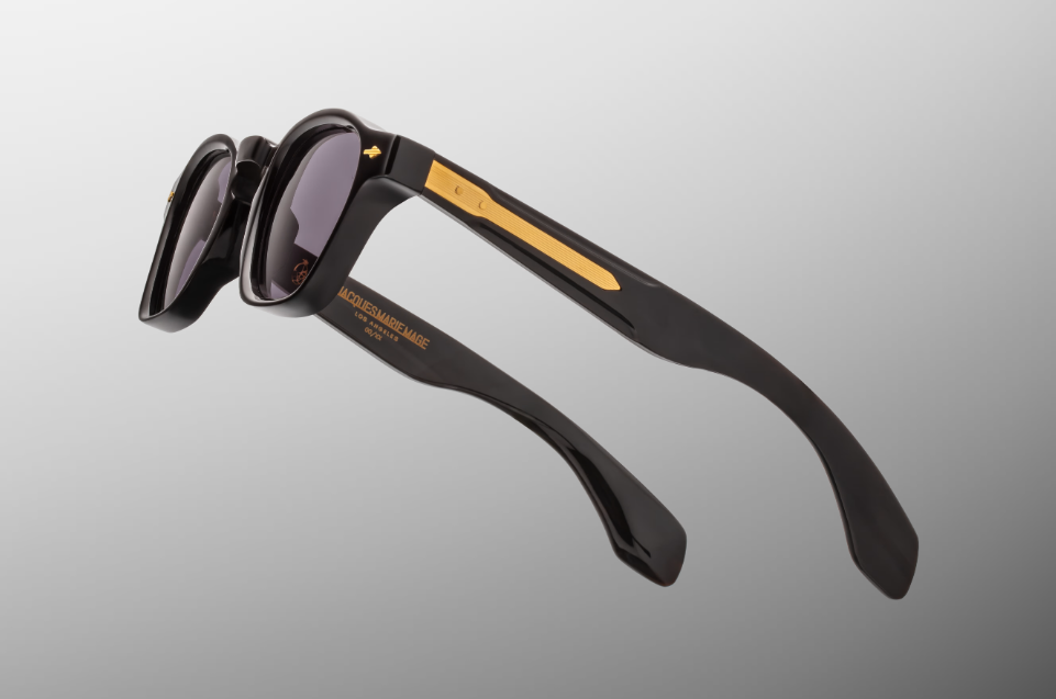 Sunglasses Model Zephirin in Blackbuck with Charcoal lenses from Jacques Marie Mage Héritage II collection