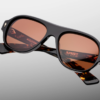 Sunglasses Model The Player in Color Noir with Dark Tuscan lenses from Jacques Marie Mage Bunker77 collection