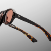 Sunglasses Model The Player in Color Noir with Dark Tuscan lenses from Jacques Marie Mage Bunker77 collection